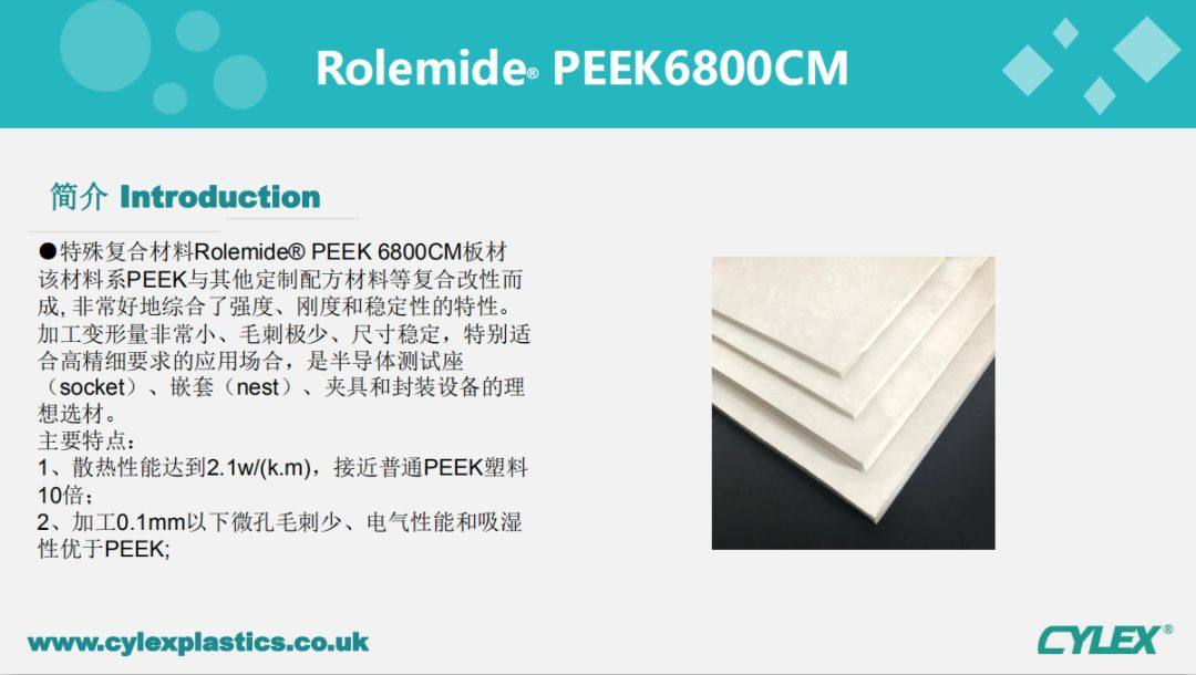 Rolemide品牌IC测试座材料PKKE/PPS/PI/PAI半导体高级工程塑料提供商--来自深圳全达