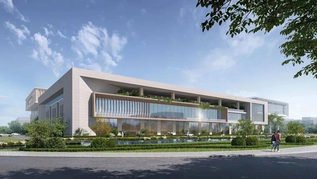 晶盛联合创新产业园项目大楼主体全面封顶，加速推进国产大硅片设备研发创新