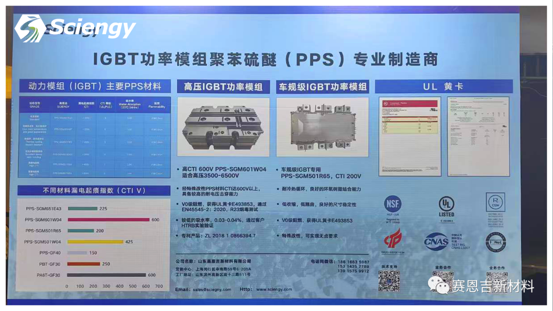 Sciengy出席艾邦智造“IGBT产业论坛”，推出CTI 600V高压IGBT功率模组及车规级IGBT功率模组PPS专用材料
