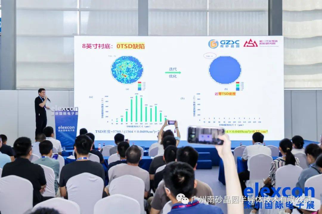 南砂晶圆亮相2023深圳国际电子展览会