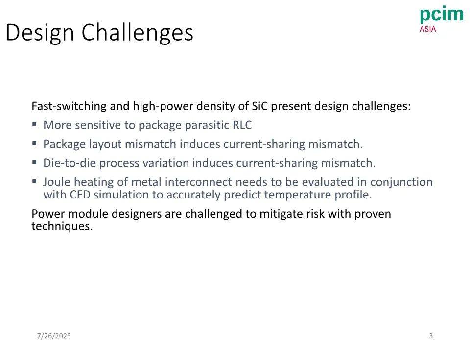【研讨会PPT分享】一种碳化硅功率模块的建模和验证
