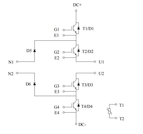 阿基米德半导体1200V 400A三电平模块中标西电电力系统集中采购项目