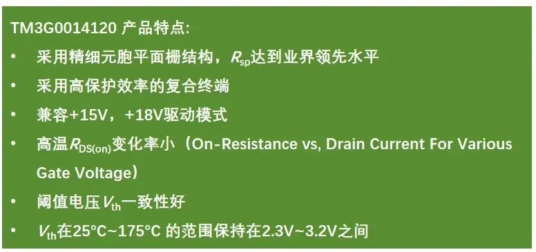 面向主驱应用，芯塔电子正式发布1200V/14mΩ SiC MOSFET