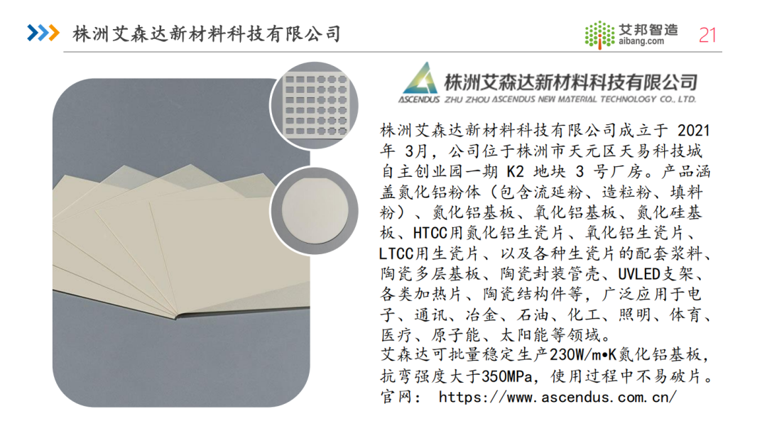 2024年国内氮化铝陶瓷基板厂商名单