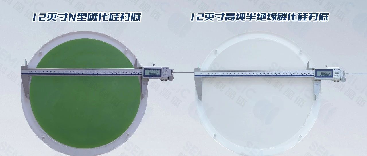 全球首发12英寸（300mm）高纯半绝缘碳化硅衬底